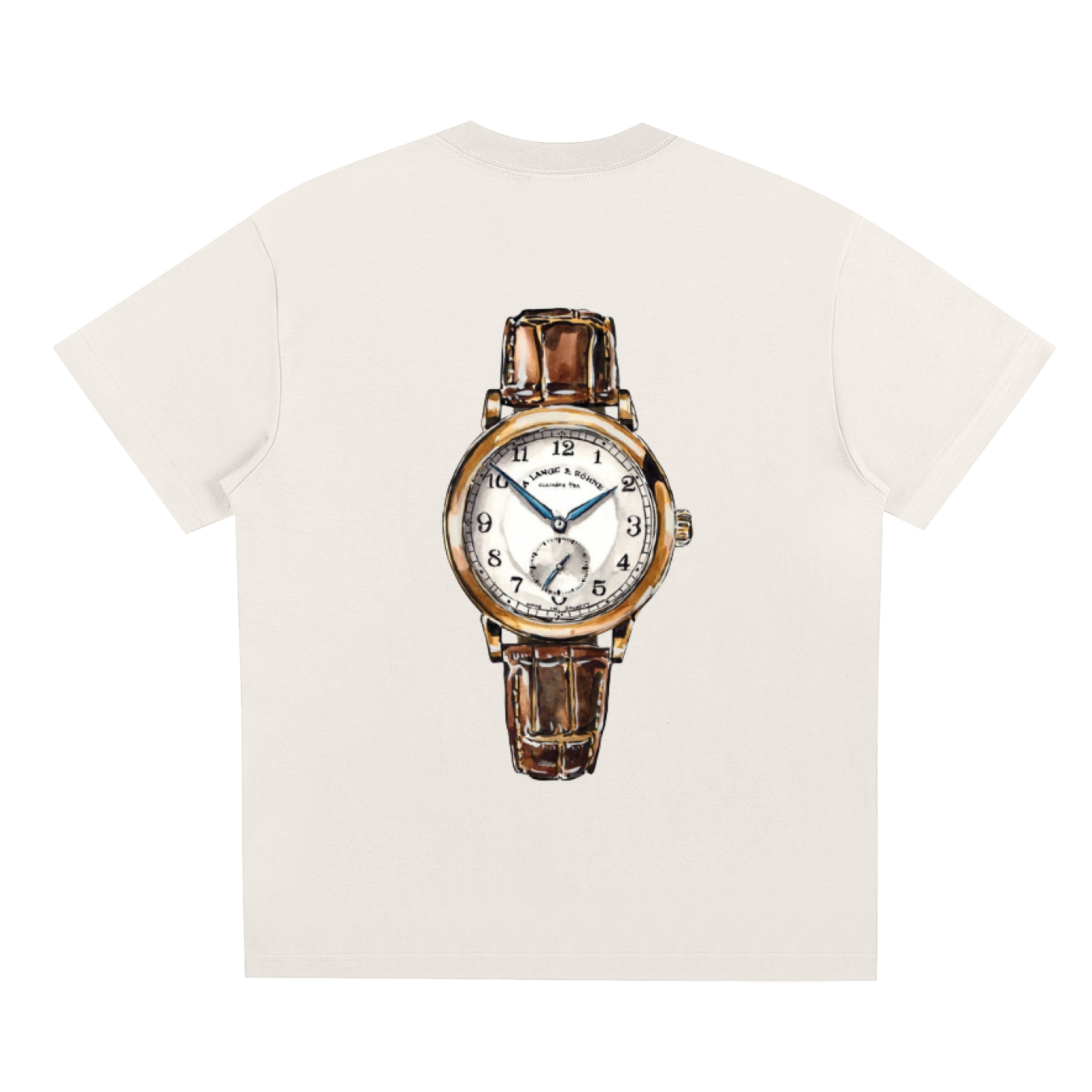 t-shirt en coton FIBONNACI drawing series