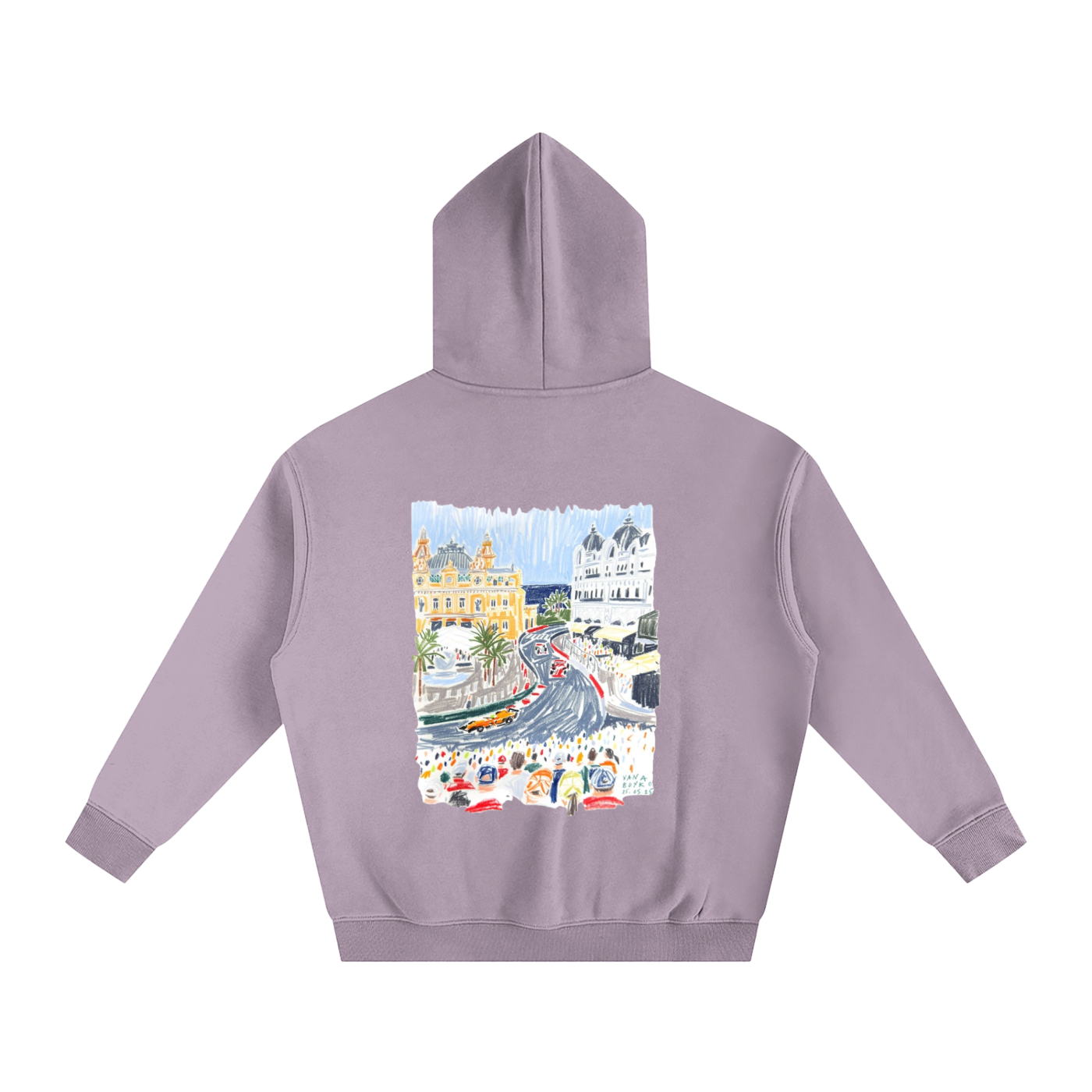 (ONLY 100 UNITS !) MONACO F1 FIBONNACI hoodie