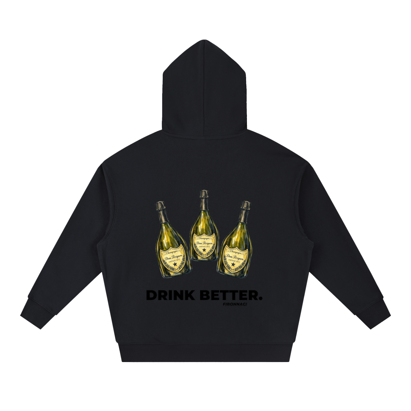 THE FIBONNACI HOODIE "DRINK BETTER"