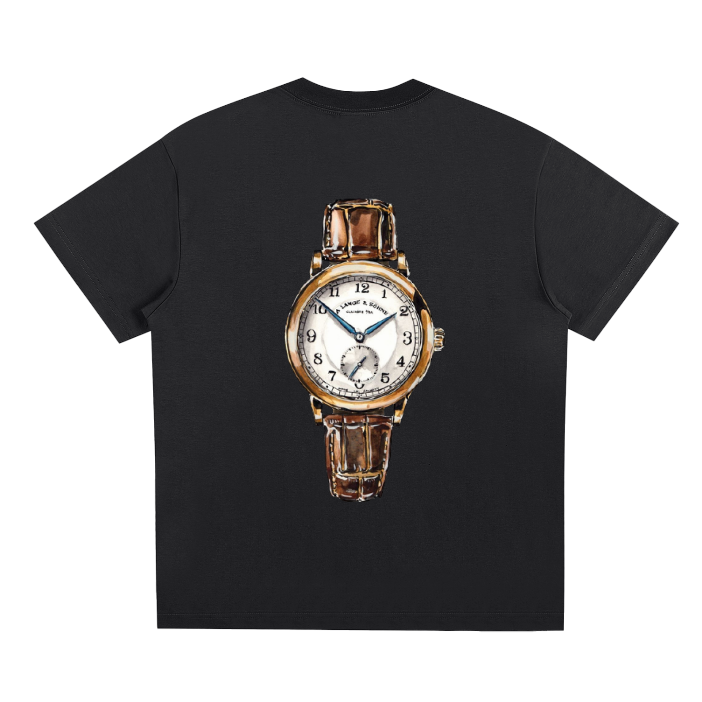 t-shirt en coton FIBONNACI drawing series