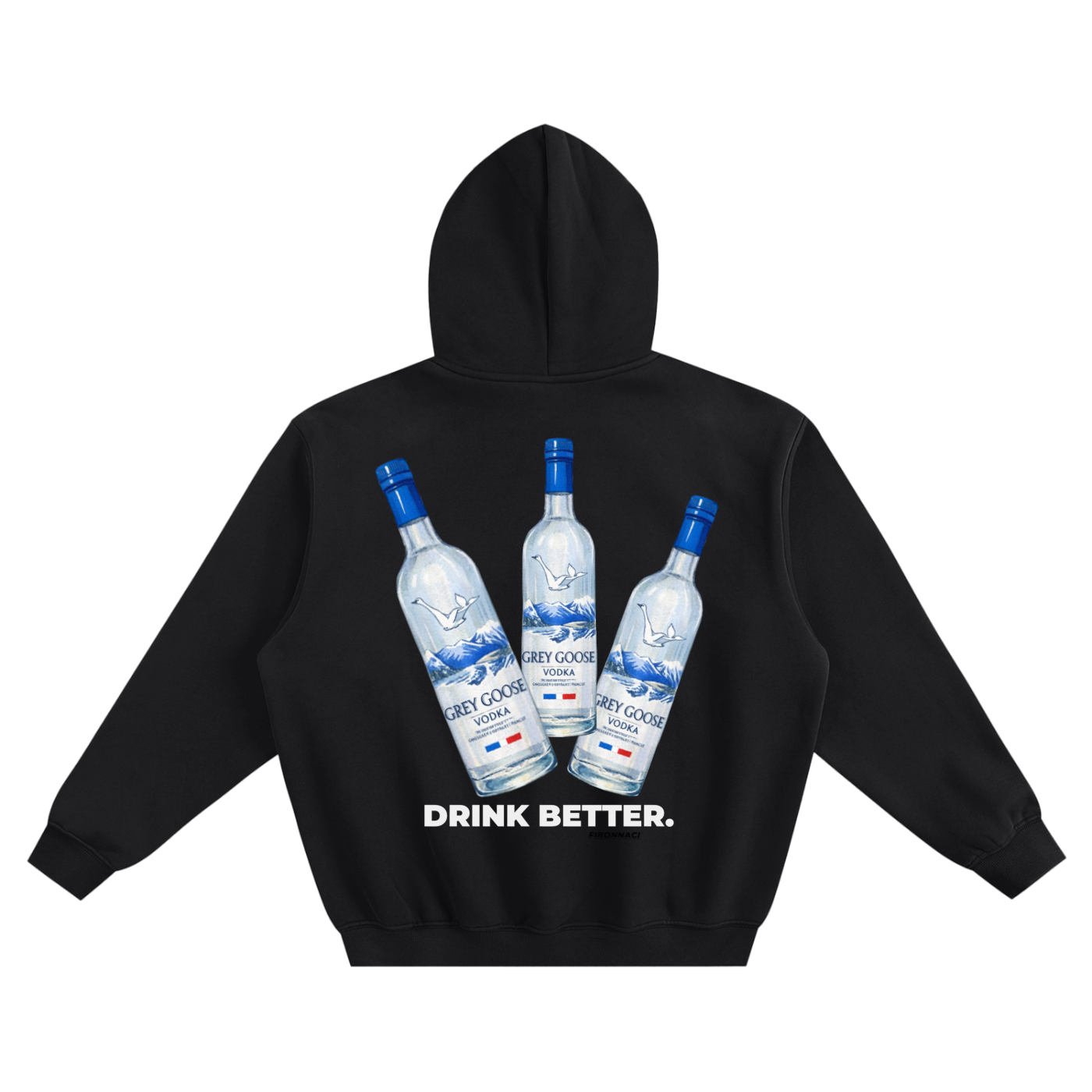 FIBONNACI polaire collection DRAWING GREY GOOSE