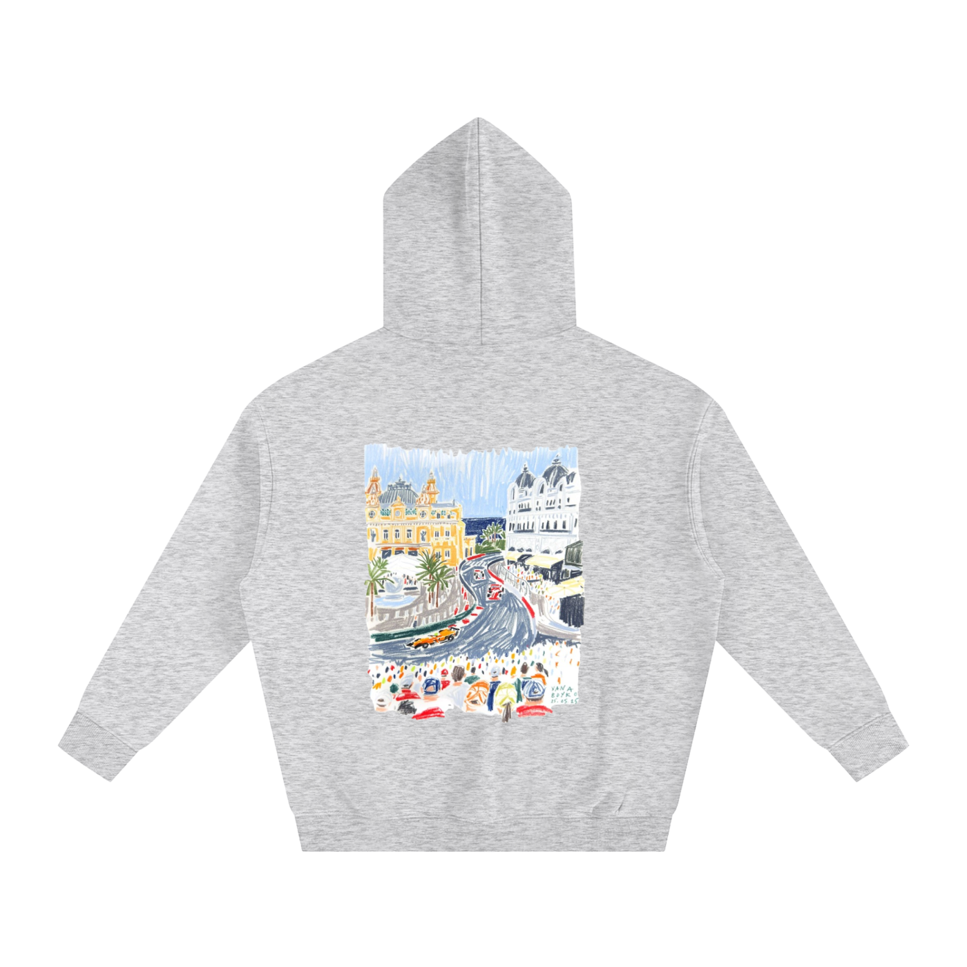 (ONLY 100 UNITS !) MONACO F1 FIBONNACI hoodie