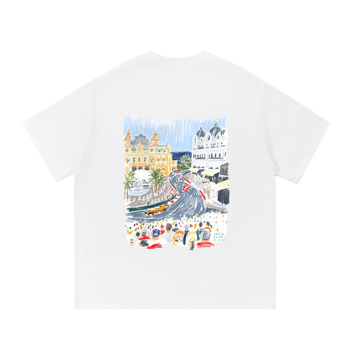T-Shirt FIBONNACI GP MONACO