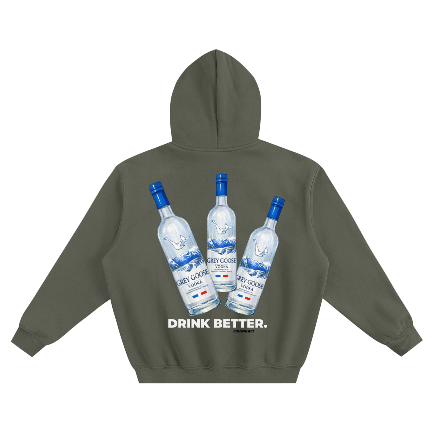 FIBONNACI polaire collection DRAWING GREY GOOSE