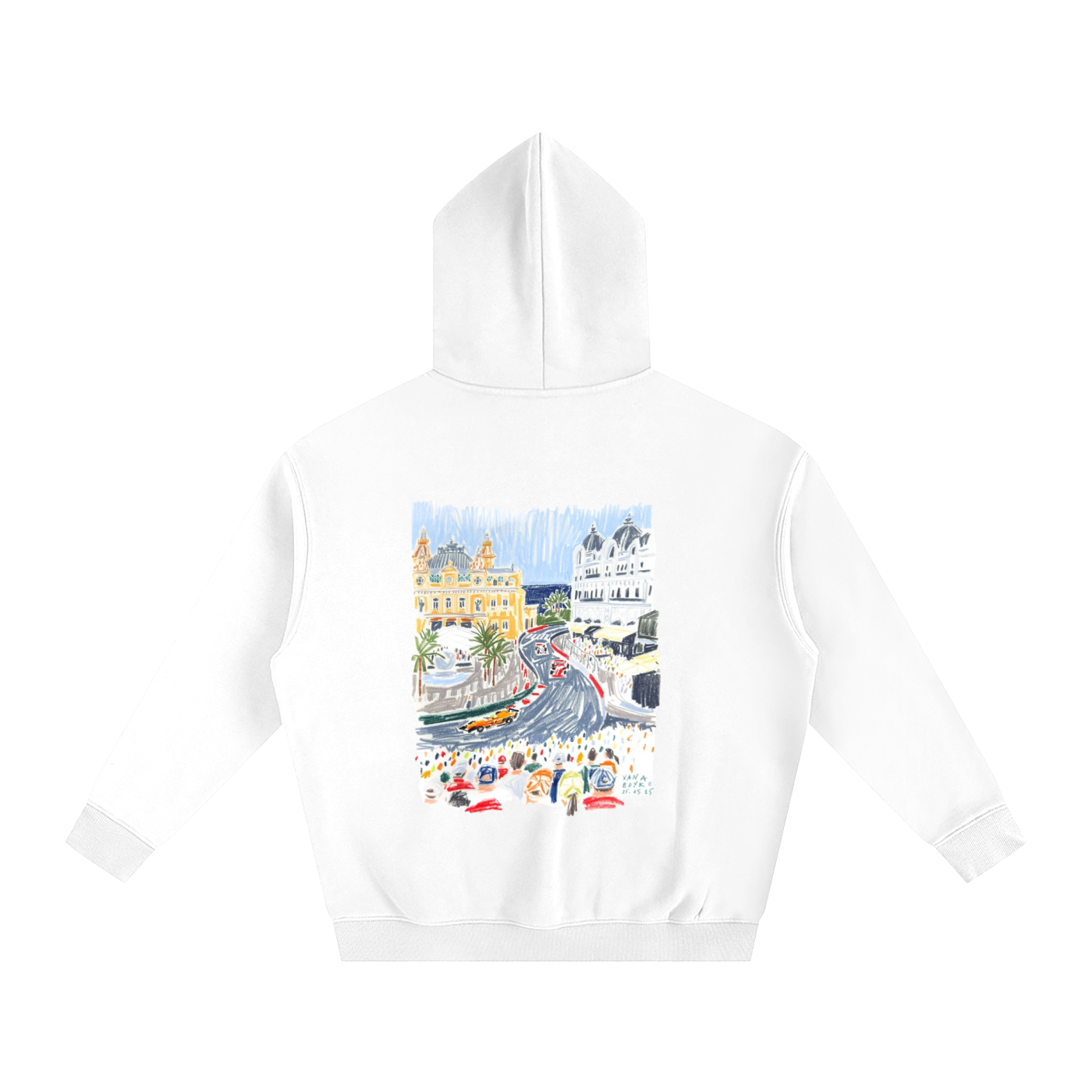 (ONLY 100 UNITS !) MONACO F1 FIBONNACI hoodie