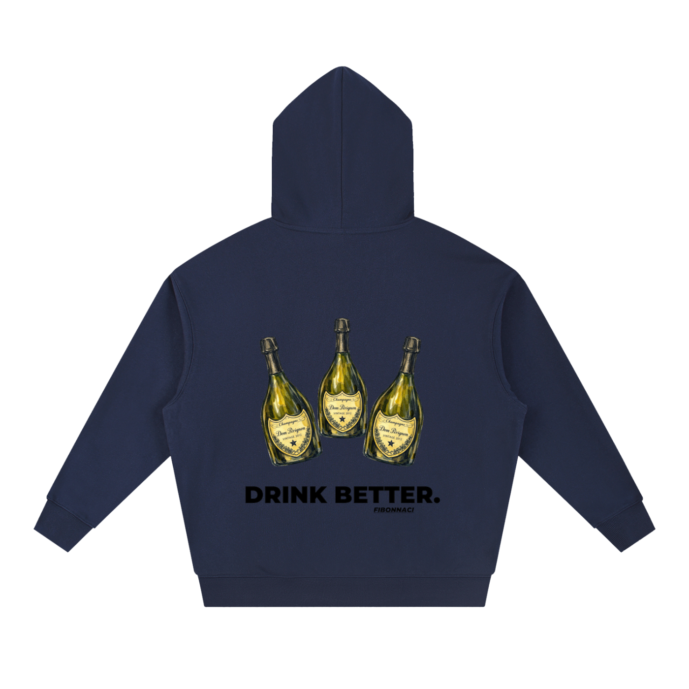 THE FIBONNACI HOODIE "DRINK BETTER"