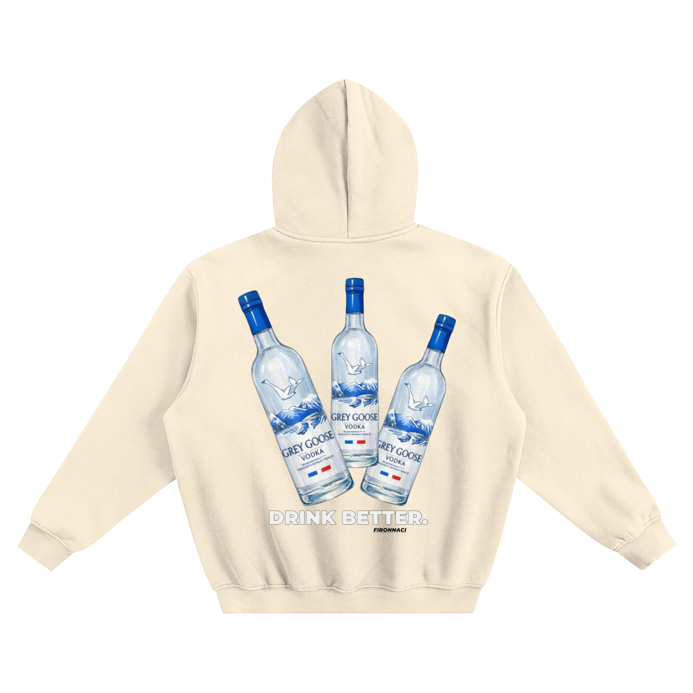FIBONNACI polaire collection DRAWING GREY GOOSE