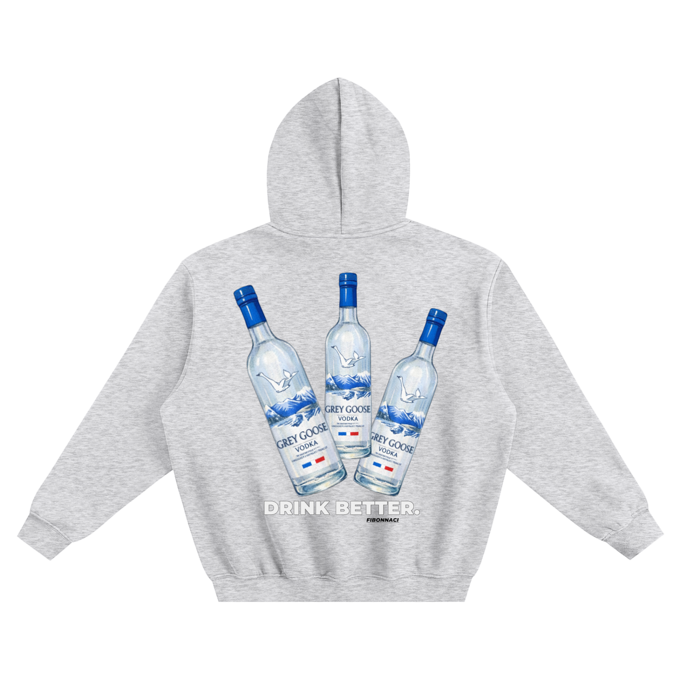 FIBONNACI polaire collection DRAWING GREY GOOSE