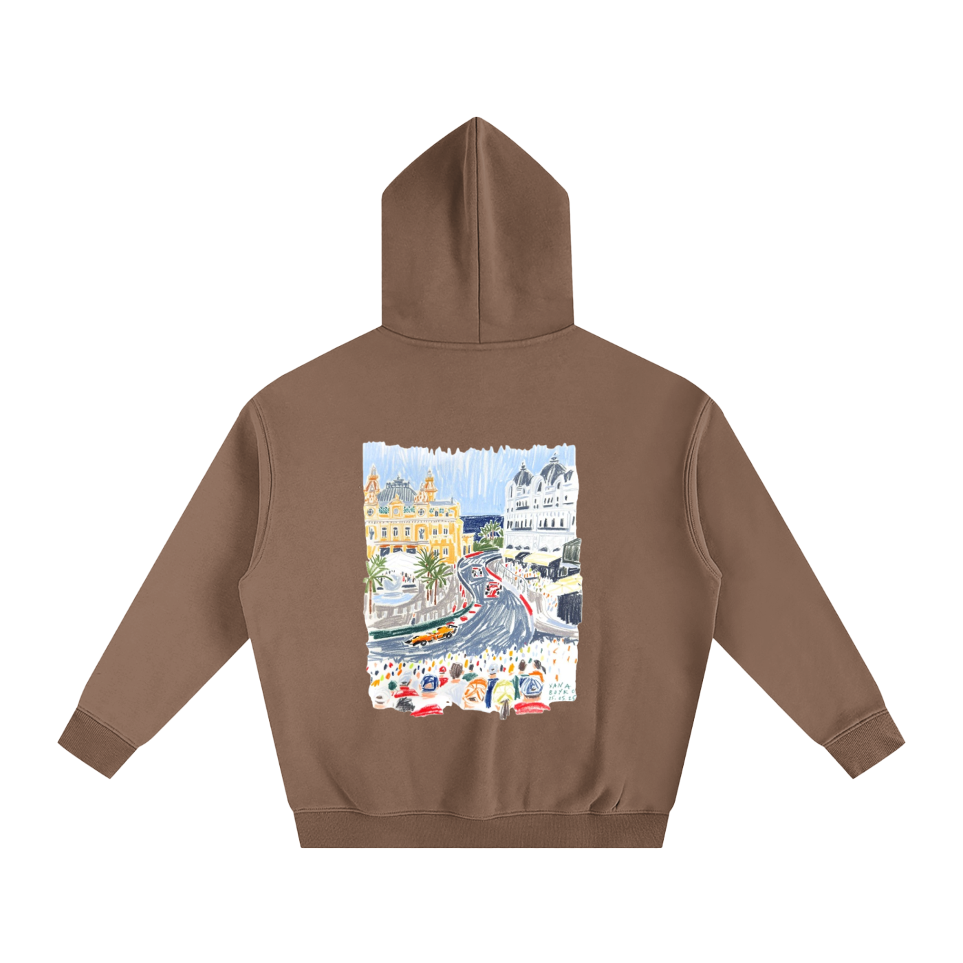 (ONLY 100 UNITS !) MONACO F1 FIBONNACI hoodie