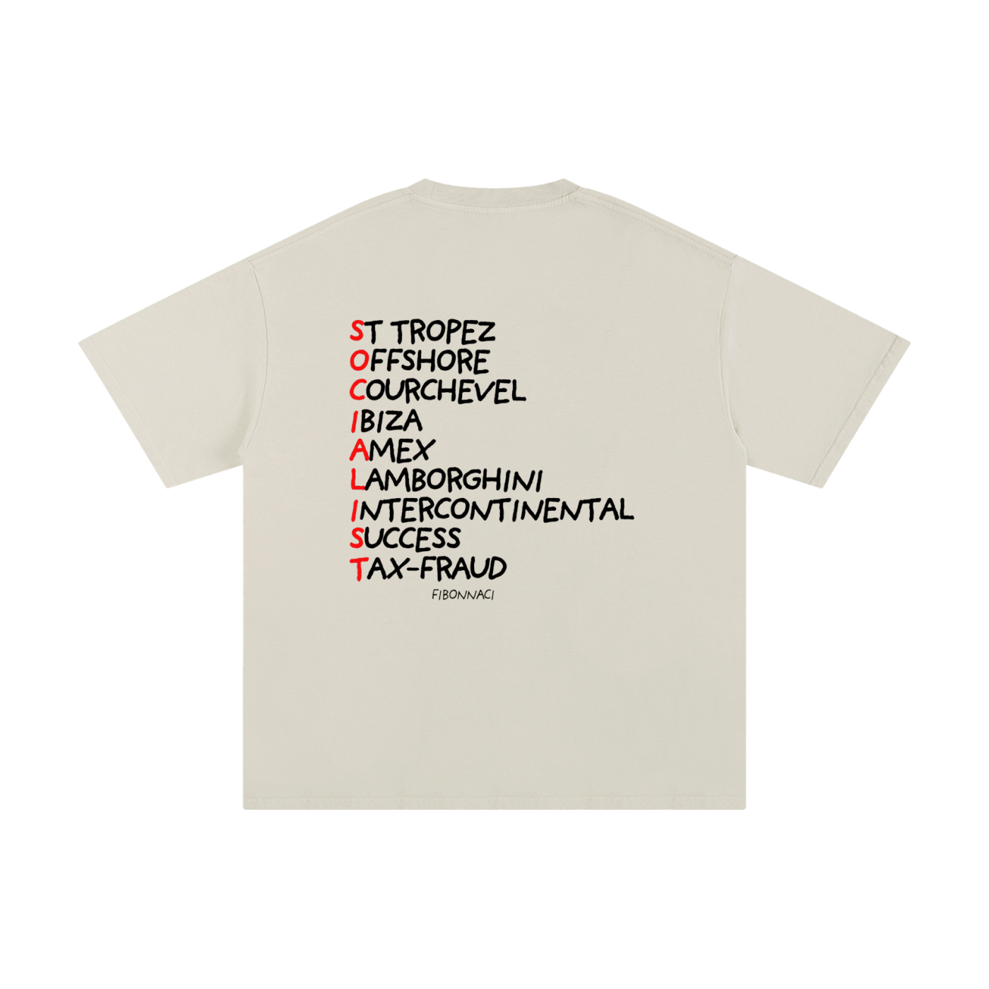 FIBONNACI SHIRT (SOCIALIST edition)