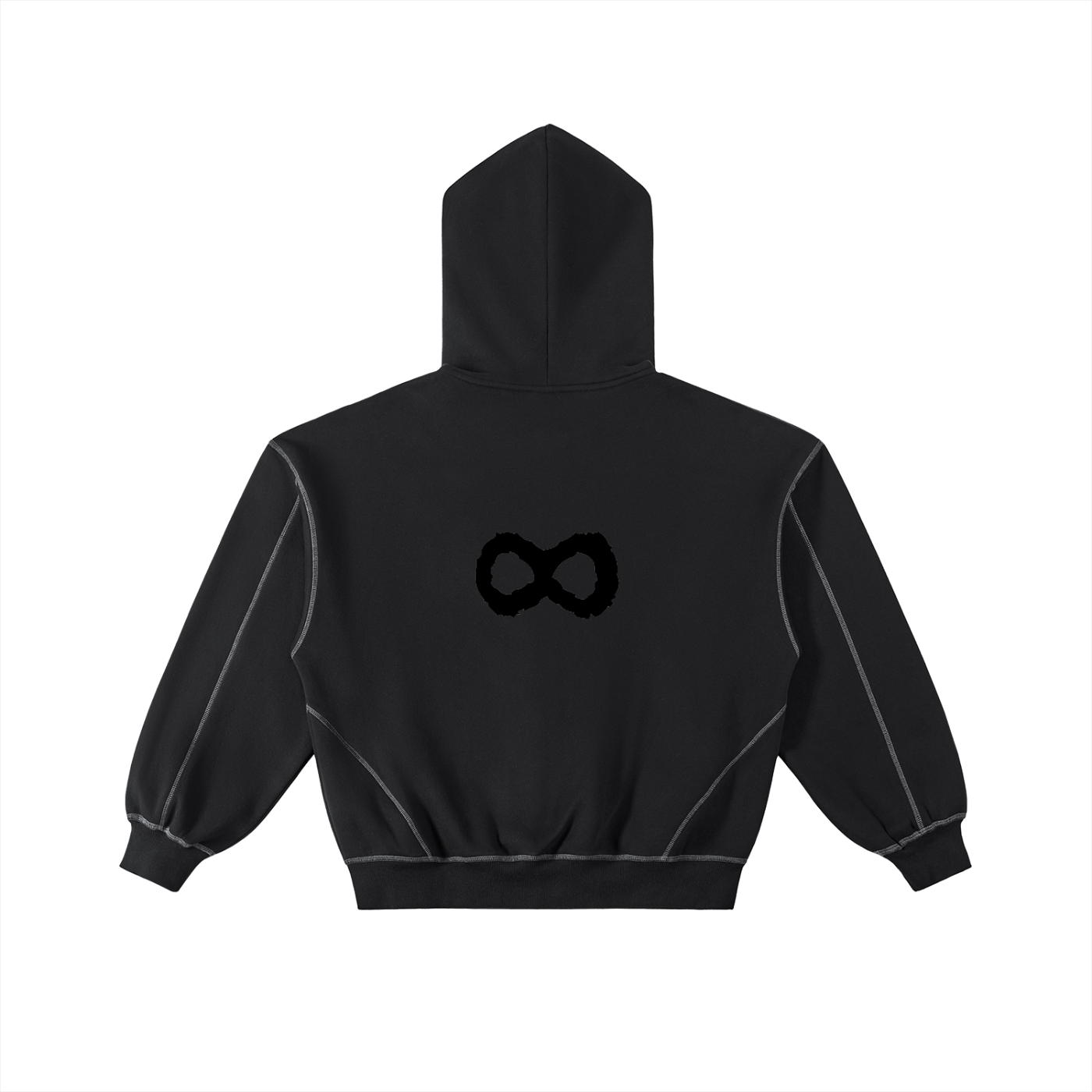 Zip Hoodie à coutures FIBONNACI INFINITY SERIES
